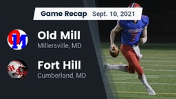 Recap: Old Mill  vs. Fort Hill  2021