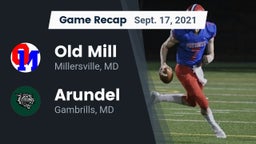 Recap: Old Mill  vs. Arundel  2021