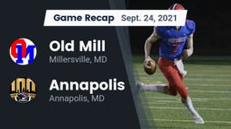 Recap: Old Mill  vs. Annapolis  2021