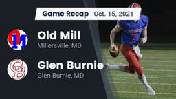 Recap: Old Mill  vs. Glen Burnie  2021