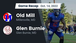Recap: Old Mill  vs. Glen Burnie  2022