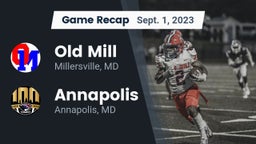 Recap: Old Mill  vs. Annapolis  2023