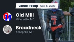 Recap: Old Mill  vs. Broadneck  2023