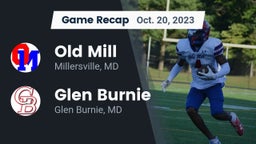 Recap: Old Mill  vs. Glen Burnie  2023