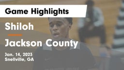 Shiloh  vs Jackson County  Game Highlights - Jan. 14, 2023