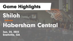 Shiloh  vs Habersham Central Game Highlights - Jan. 24, 2023
