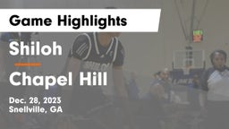Shiloh  vs Chapel Hill  Game Highlights - Dec. 28, 2023