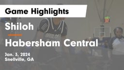 Shiloh  vs Habersham Central Game Highlights - Jan. 3, 2024