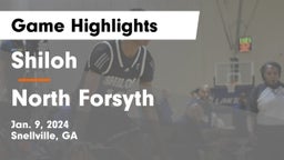 Shiloh  vs North Forsyth  Game Highlights - Jan. 9, 2024