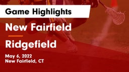 New Fairfield  vs Ridgefield  Game Highlights - May 6, 2022