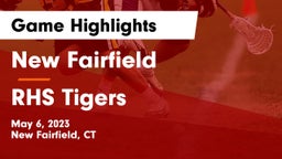New Fairfield  vs RHS Tigers Game Highlights - May 6, 2023