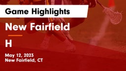 New Fairfield  vs H  Game Highlights - May 12, 2023