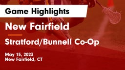 New Fairfield  vs Stratford/Bunnell Co-Op Game Highlights - May 15, 2023