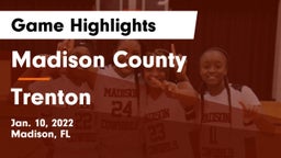 Madison County  vs Trenton  Game Highlights - Jan. 10, 2022