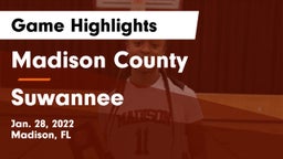 Madison County  vs Suwannee  Game Highlights - Jan. 28, 2022