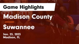 Madison County  vs Suwannee  Game Highlights - Jan. 23, 2023
