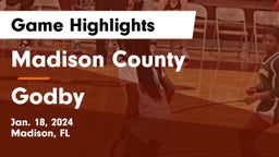 Madison County  vs Godby  Game Highlights - Jan. 18, 2024
