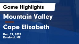 Mountain Valley  vs Cape Elizabeth  Game Highlights - Dec. 21, 2023