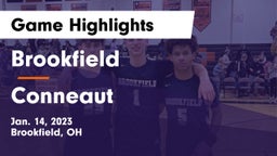 Brookfield  vs Conneaut  Game Highlights - Jan. 14, 2023