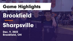 Brookfield  vs Sharpsville  Game Highlights - Dec. 9, 2023
