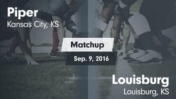 Matchup: Piper vs. Louisburg  2016