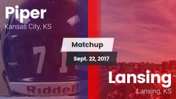 Matchup: Piper vs. Lansing  2017