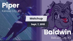 Matchup: Piper vs. Baldwin  2018