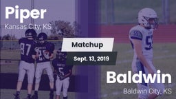 Matchup: Piper vs. Baldwin  2019