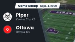 Recap: Piper  vs. Ottawa  2020