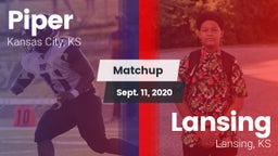 Matchup: Piper vs. Lansing  2020