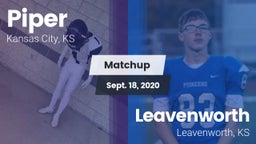 Matchup: Piper vs. Leavenworth  2020
