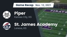 Recap: Piper  vs. St. James Academy  2021