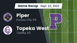 Recap: Piper  vs. Topeka West  2023
