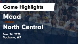 Mead  vs North Central  Game Highlights - Jan. 24, 2020