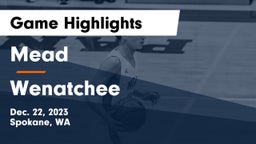 Mead  vs Wenatchee  Game Highlights - Dec. 22, 2023