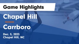 Chapel Hill  vs Carrboro  Game Highlights - Dec. 5, 2023