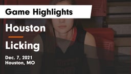 Houston  vs Licking  Game Highlights - Dec. 7, 2021