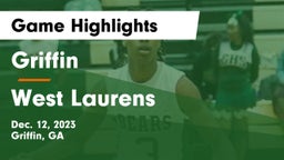 Griffin  vs West Laurens  Game Highlights - Dec. 12, 2023
