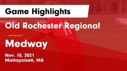Old Rochester Regional  vs Medway  Game Highlights - Nov. 10, 2021