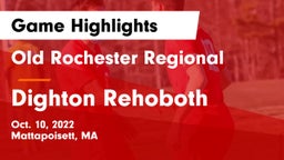 Old Rochester Regional  vs Dighton Rehoboth Game Highlights - Oct. 10, 2022