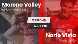 Matchup: Moreno Valley High vs. Norte Vista  2017