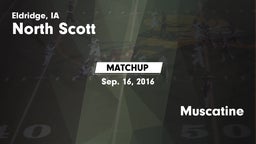 Matchup: North Scott vs. Muscatine 2016