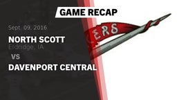 Recap: North Scott  vs. Davenport Central 2016