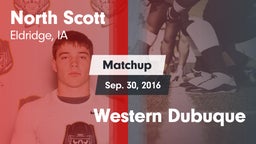 Matchup: North Scott vs. Western Dubuque 2016