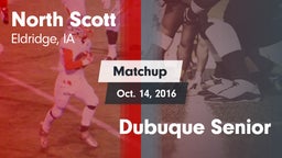 Matchup: North Scott vs. Dubuque Senior 2016