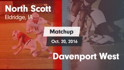 Matchup: North Scott vs. Davenport West 2016