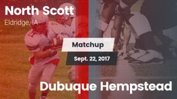 Matchup: North Scott vs. Dubuque Hempstead 2017