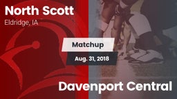Matchup: North Scott vs. Davenport Central 2018