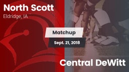 Matchup: North Scott vs. Central DeWitt 2018