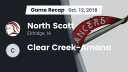 Recap: North Scott  vs. Clear Creek-Amana 2018